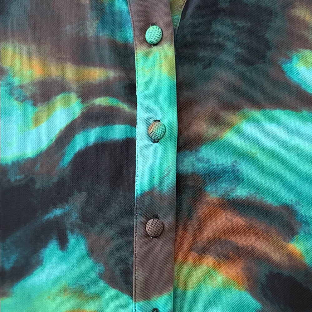 Tinsel Multicolor Button-Down Shirt - Picture 2 of 4